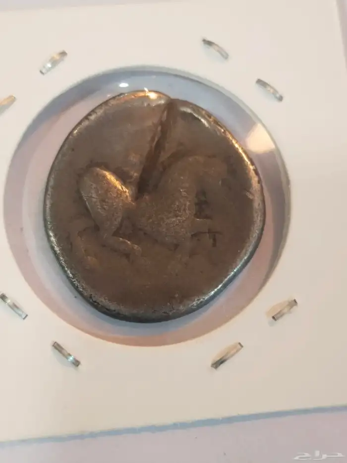 عملة قرطاجيةفضة للملك ماسينيسا مؤسسةمملكة نوميديا 200 ق م 1