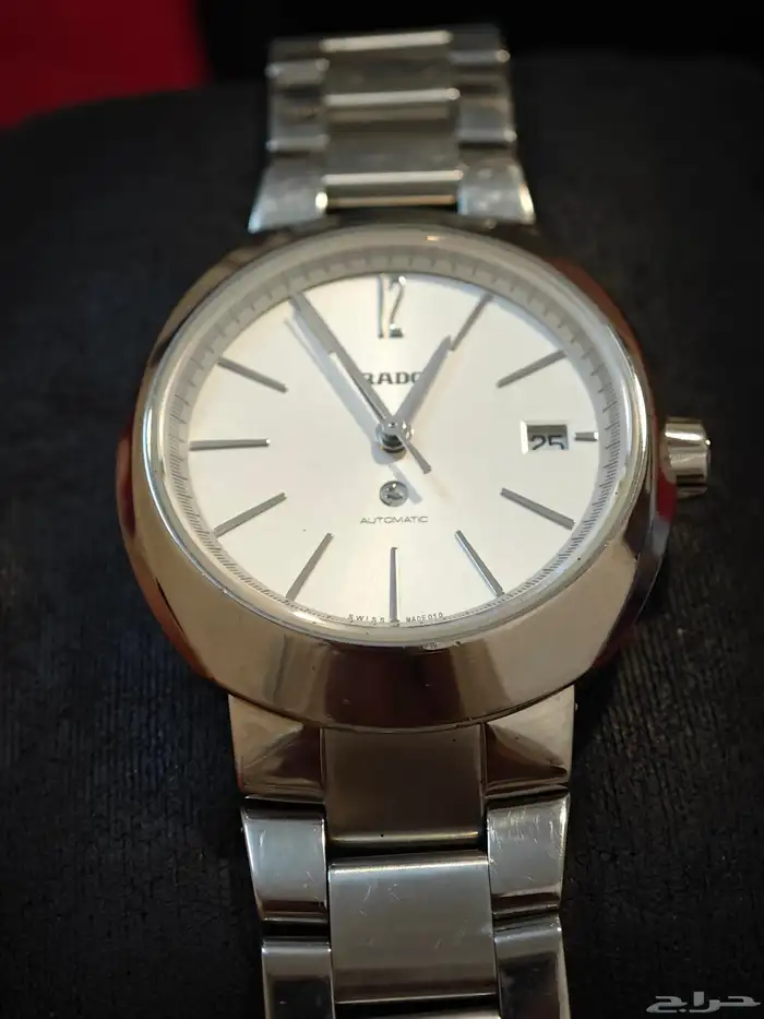 ساعة رادو دي ستار ستيل XL أوتوماتيكية للرجال 9