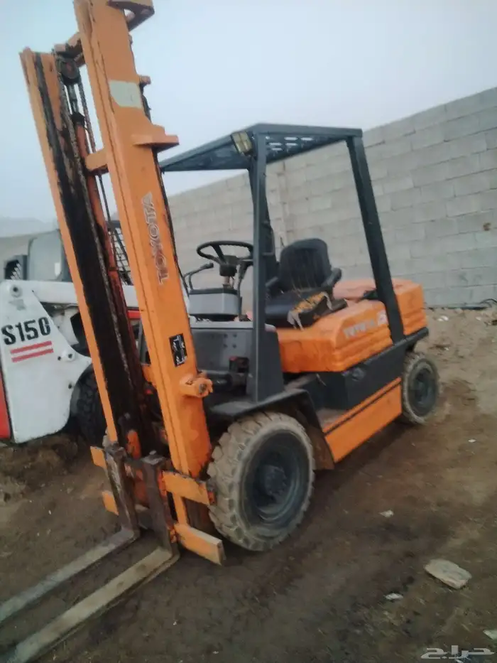 فوركلفت تويوتا ديزل موديل 91 أوراق مبايعة 2 طن ونص 0