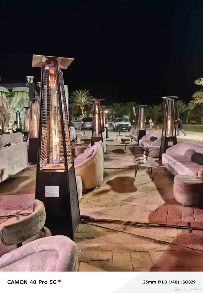 تاجير دفايات تاجير كنب كراسي وطاولات 0