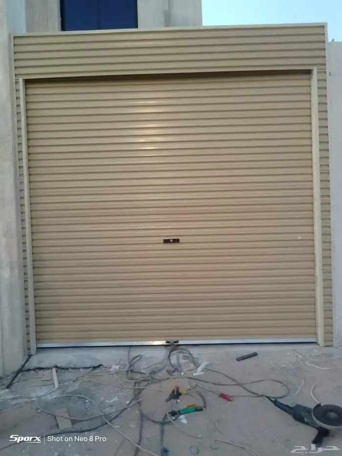 باب سحاب رول اتيوماتيك كيراج جديد صيانة 8