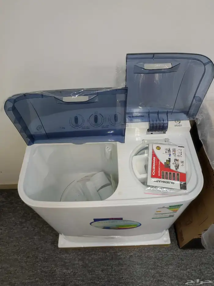 غساله حوضين اولسن مارك 7كيلو جديدة 12