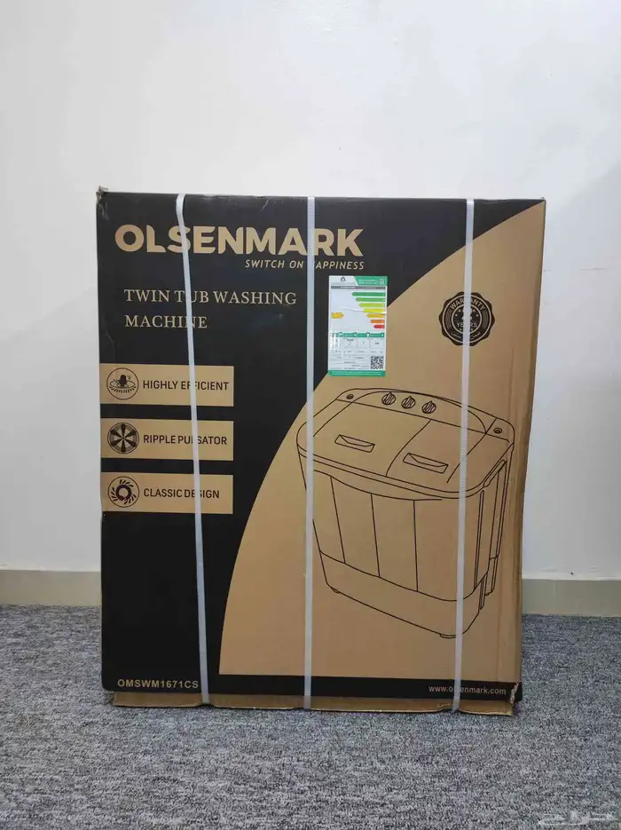 غساله حوضين اولسن مارك 7كيلو جديدة 0