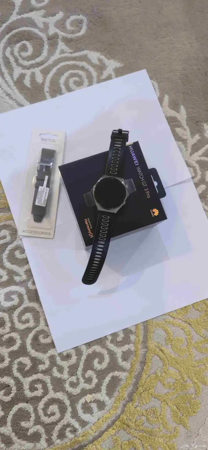 ساعة HUAWEI Watch GT3 Pro   مستعملة نظيفة جد ا 4