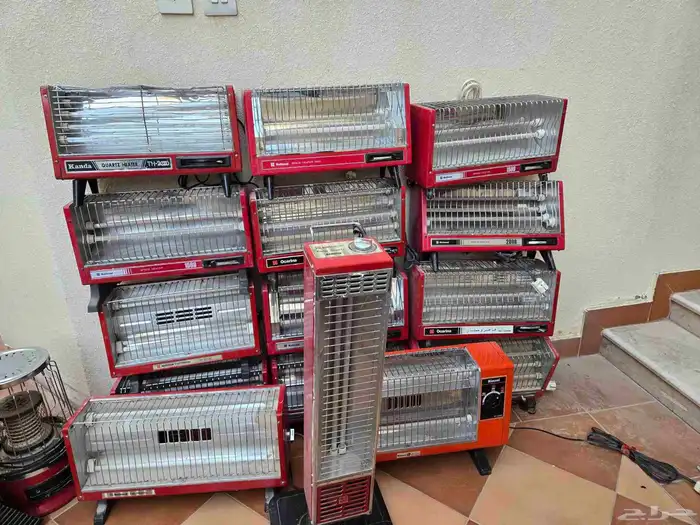 دفايات يابانية اصلية كهرباء وغاز 0