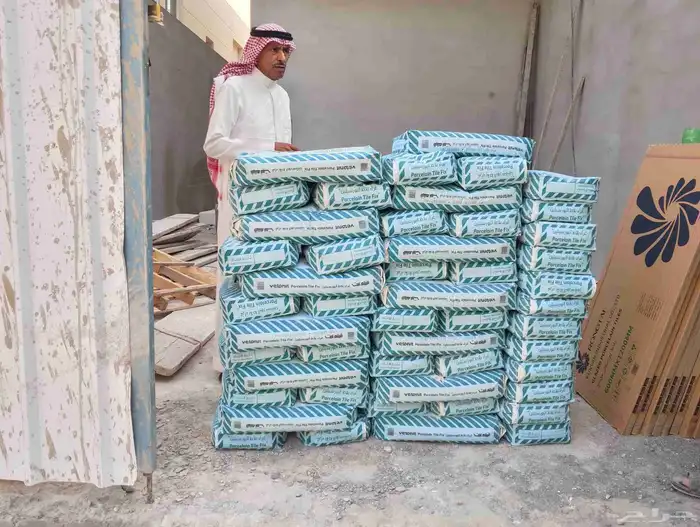 مبسط مواد بناء رمل سمنت بلك غرا دفان زيرو بحص بندوره زيرو بح 3