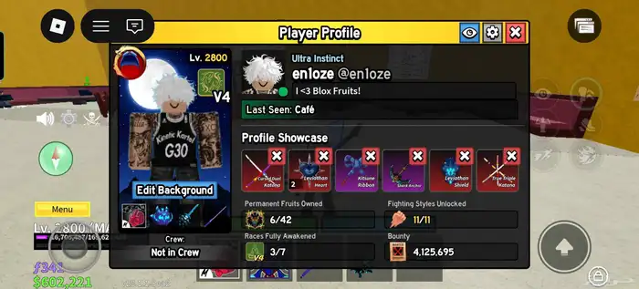 حساب بلوكس فروت 23