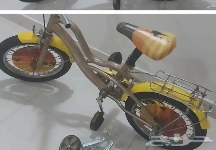 سيكل مستخدم للبيع من عمر 6 ل 11 1