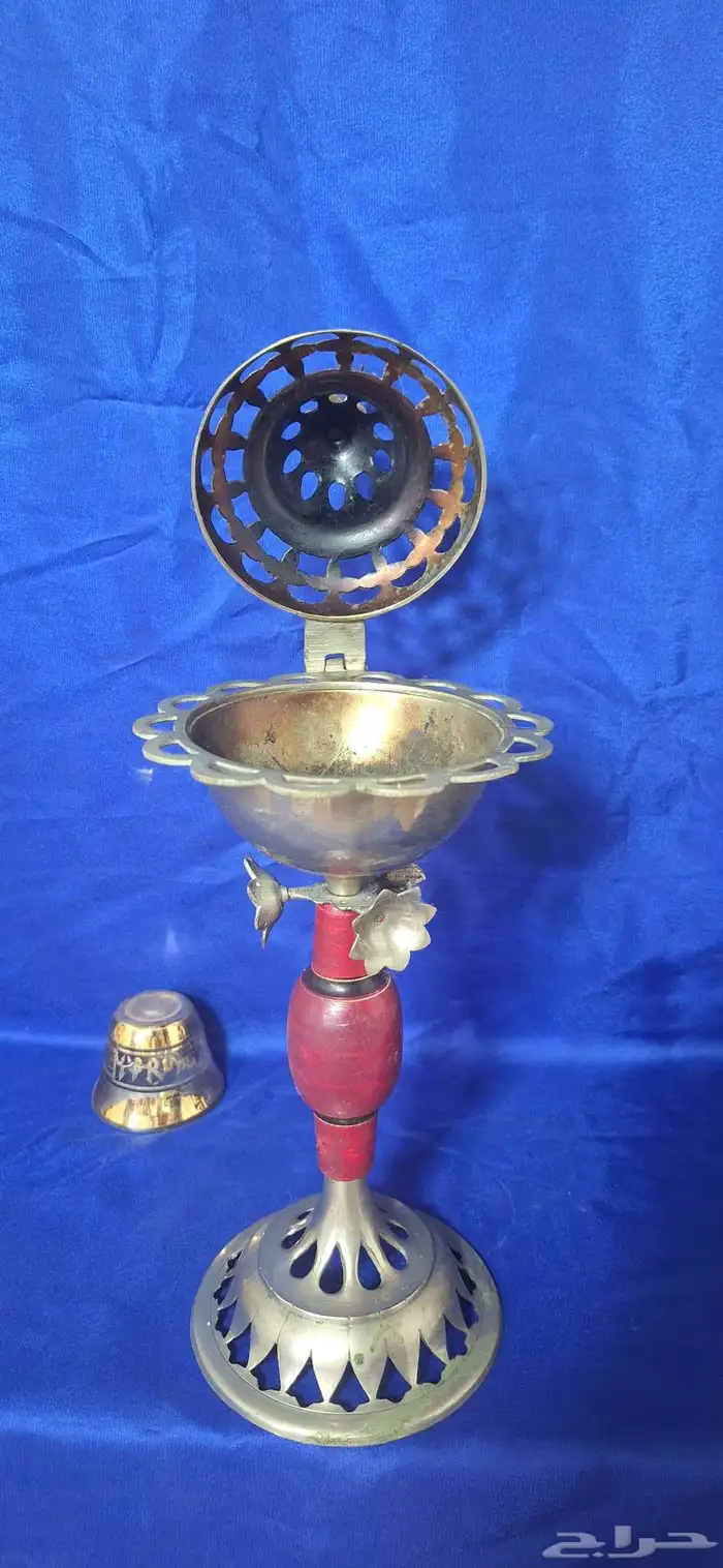 تحفة تراثية مبخر كبير اعلاه النجمة 1