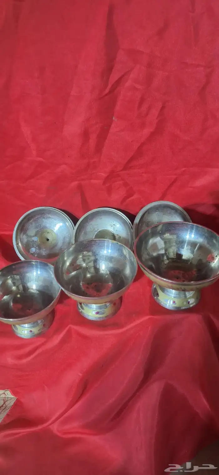 طقم مقادع ملونه تحفة جميلة 2