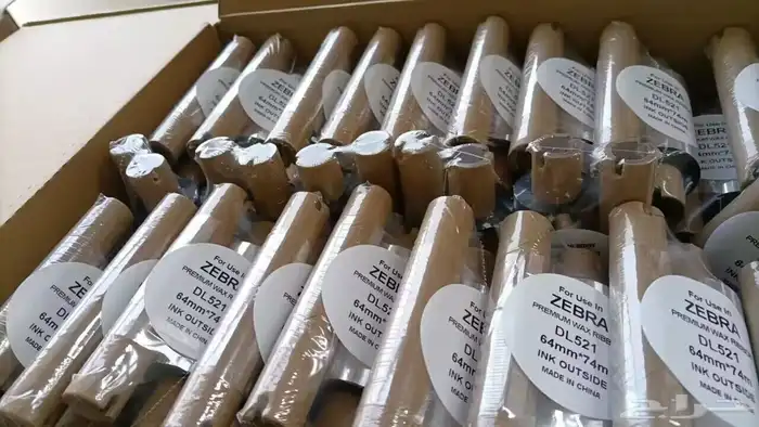 ورق كاشير حراري وملصقات باركود حراري ورق شبكة  واحبار البارك 6