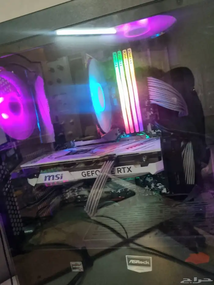 معالج وبورد و رام ddr4 وكيس للبيع 14