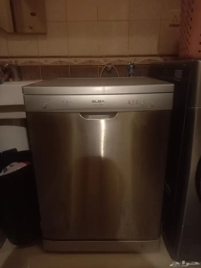 ثلاجة LG وغسالة صحون ELBA للبيع 2