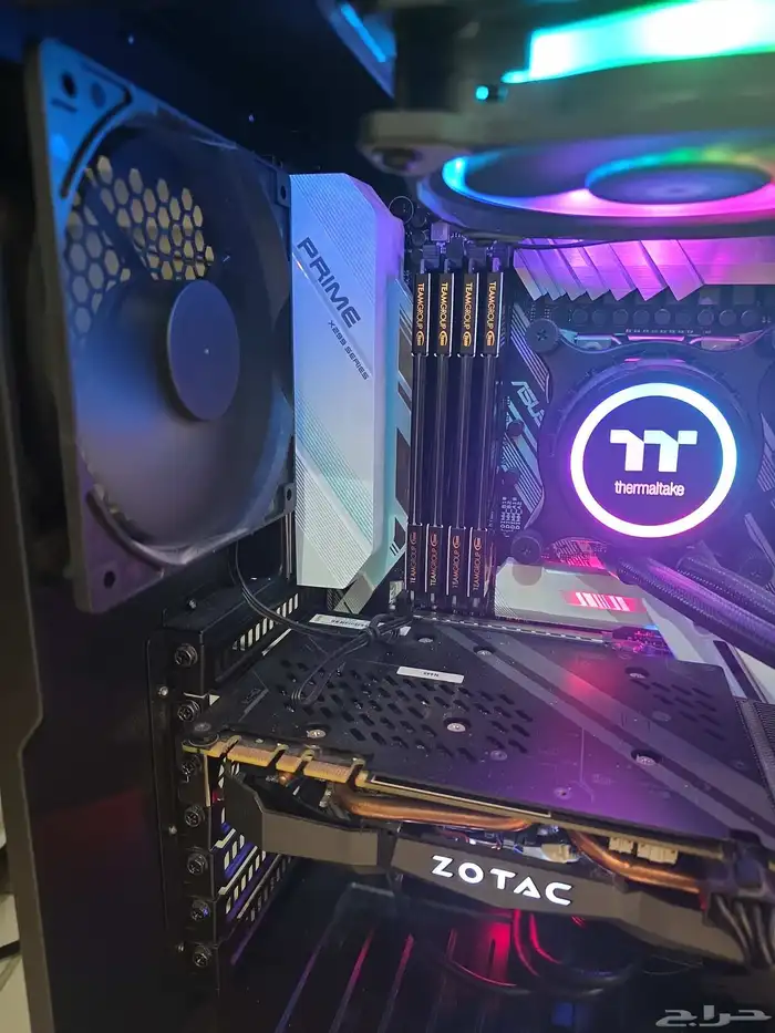 للبيع كمبيوتر مكتبي تجميع احترافي   جاهز للتصميم والمونتاج 11