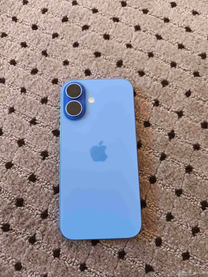 للبيع أيفون 16العادي128بطاريه 100نظيف جدا محظور سناب 0