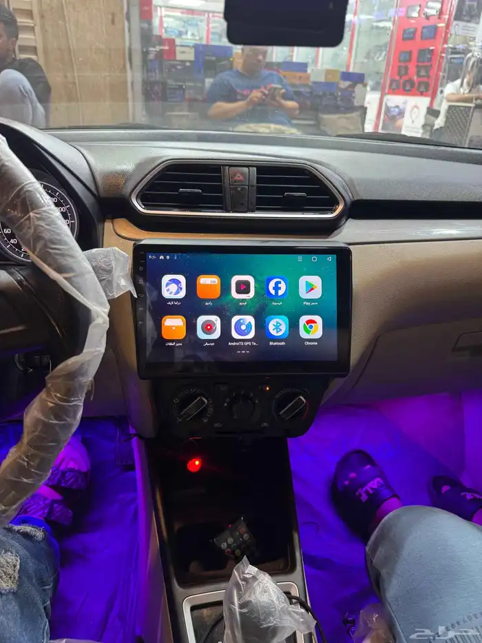شاشة سوزوكي ديزاير 2017 _2023 اندرويد ولجميع السيارات 2