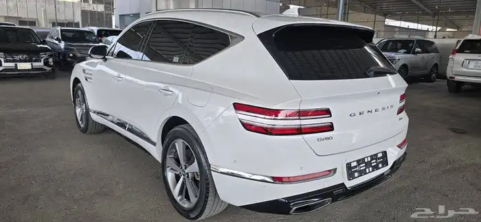 سياره جنسس GV80 مستورده بطاقه جمركيه نضيفه مره 7