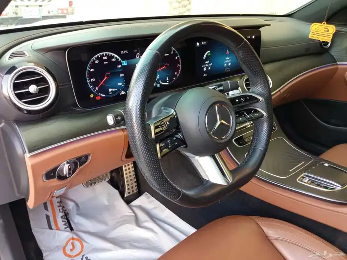 مرسيدس 2023 E300 فل كامل AMG بحالة الوكاله 16