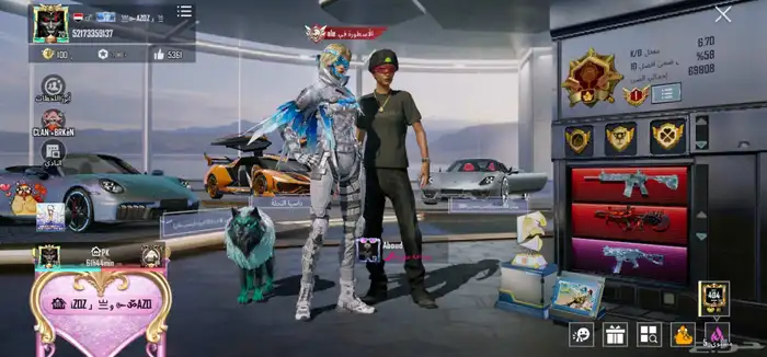 حساب ببجي نار 0