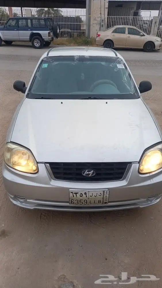 اكسنت هونداي قير عادى فحص جديد استماره ساريه في حاله جيده 4