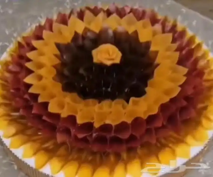 رولات فواكه منجو توت فروله مشكل 1