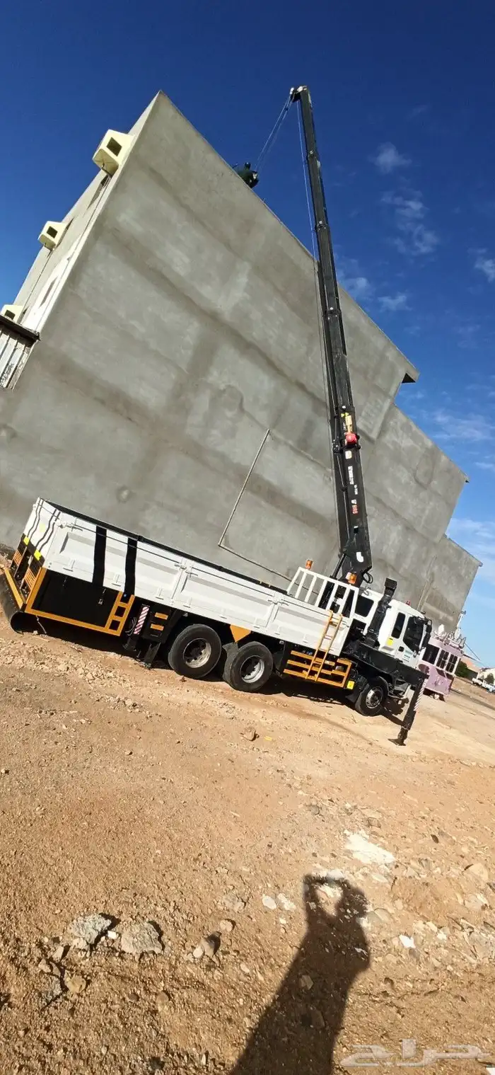 رافعه بوم تراك 10طن للاجار سفتي كامل 1