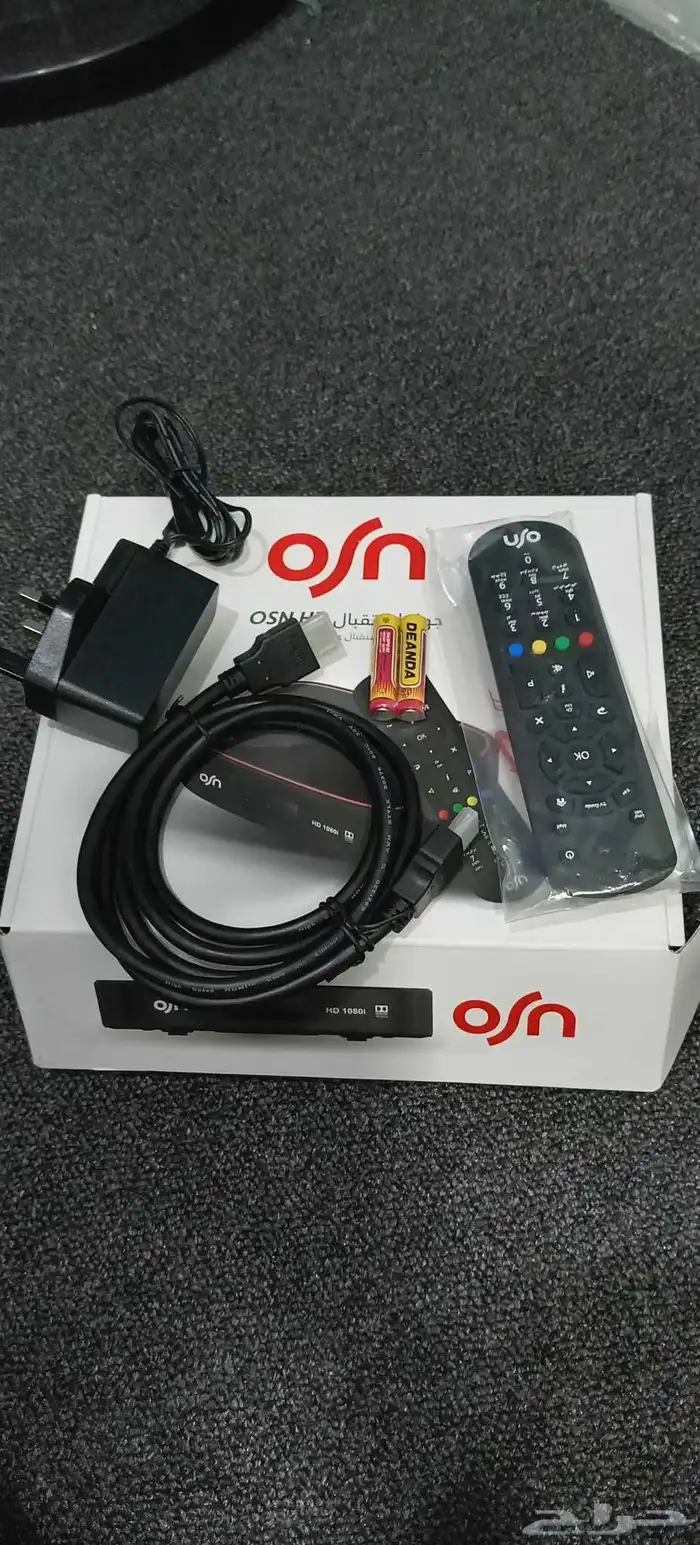رسيفر جديد OSN مع اشتراك جديد 6 اشهر 1
