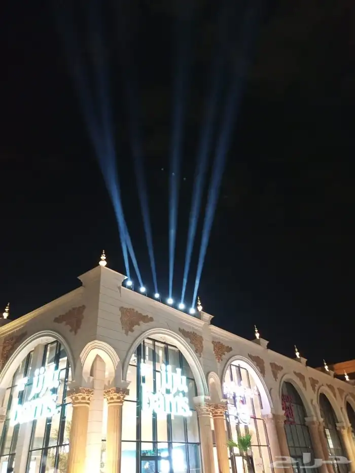 ليزر افتتاح محلات جديده 1