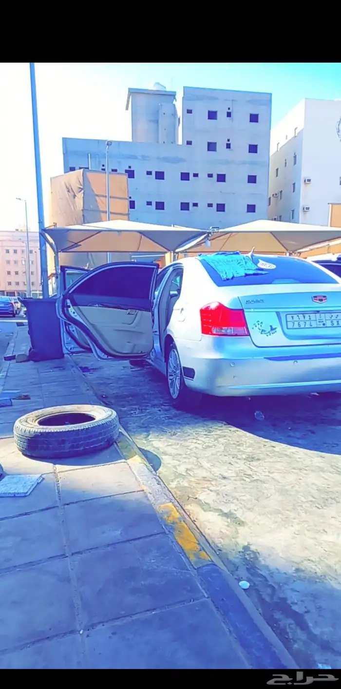 سياره جيلي امجراند c8 2014 السياره بودي بدون حادث مكينه فل 3