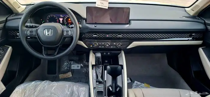 هوندا اكورد EX-L 2025 خليجي فل كامل السعر137الف شامل الضريبه 25