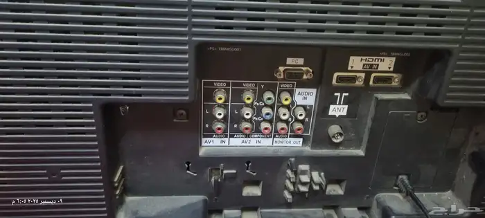 شاشه بانسونيك للبيع بيها تظليل بسيط لما تشتغل مش بتتاثر كتير 3