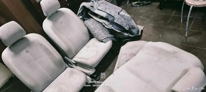 كراسي كامله امامي وخلفي الأمامي مع الاحزمه فرشه ارضيه 1