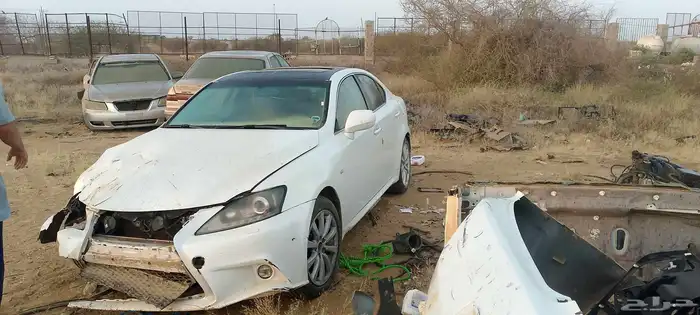 لكزز دفع خلفي مديل 2007تشليح الاسطوره صبيا خط العيدايي هروب 1