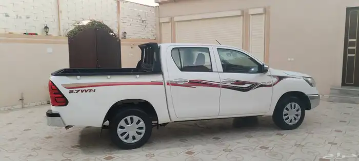 هايلكس 2021 قير اتوماتيك ماشيه 19 شبه الجديد 4