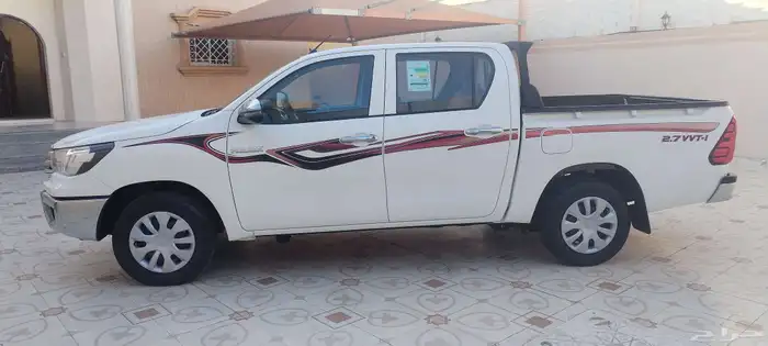 هايلكس 2021 قير اتوماتيك ماشيه 19 شبه الجديد 8