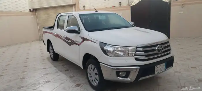 هايلكس 2021 قير اتوماتيك ماشيه 19 شبه الجديد 20