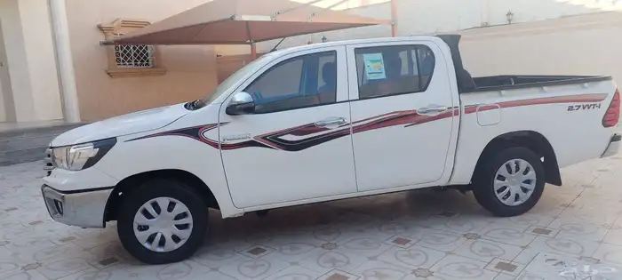 هايلكس 2021 قير اتوماتيك ماشيه 19 شبه الجديد 7