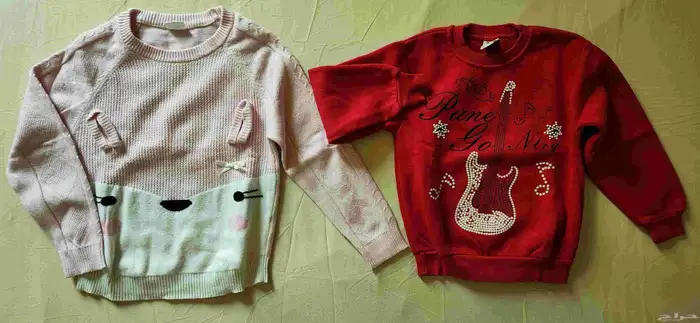 ملابس بناتي تيشيرتات بنطلونات على 5ريال 5