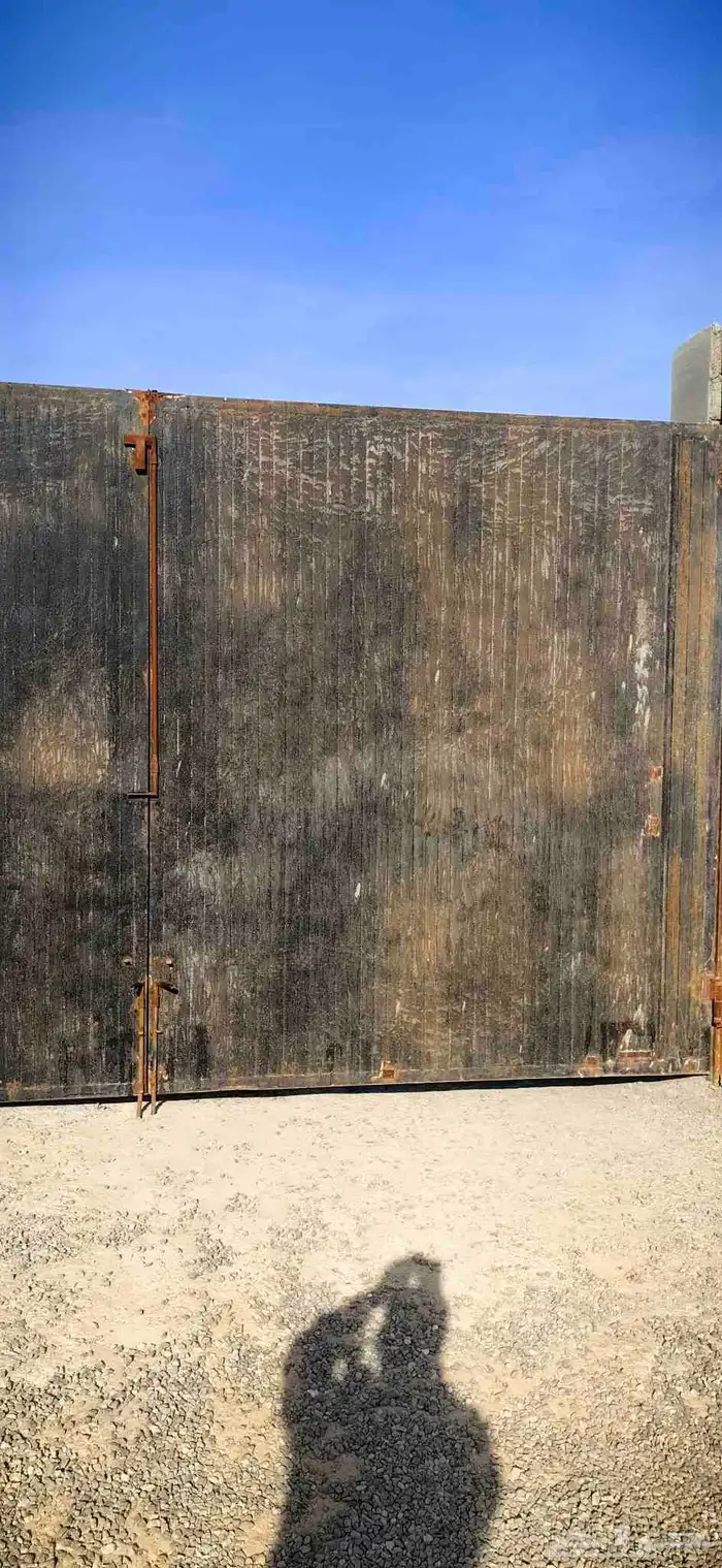 بوابه حديد ثقيله بحاله جيده جدا 10