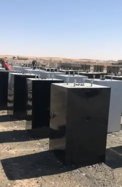 قواعد إنارة خرسانية 1