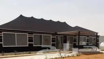 تفصيل خيام سوبر ملكية بيوت شعر ملكية مشبات رخام مجالس زجاجيه 6