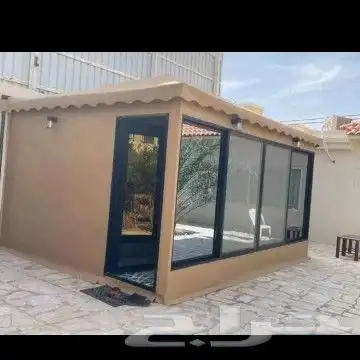 مظلات سيارات سواتر بيوت شعر برجولات اغظية مسابح تنسيق حدائق 0