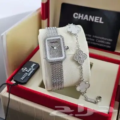 ساعات ماركة شانيل واسواره فان كليف 6