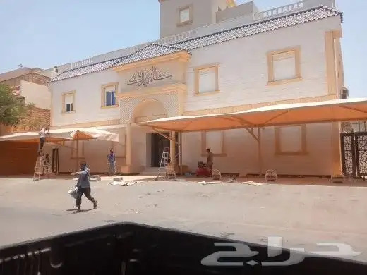 غرف ساندويش بناء ملاحق سندويش بانل ومظلات وسواتر 5