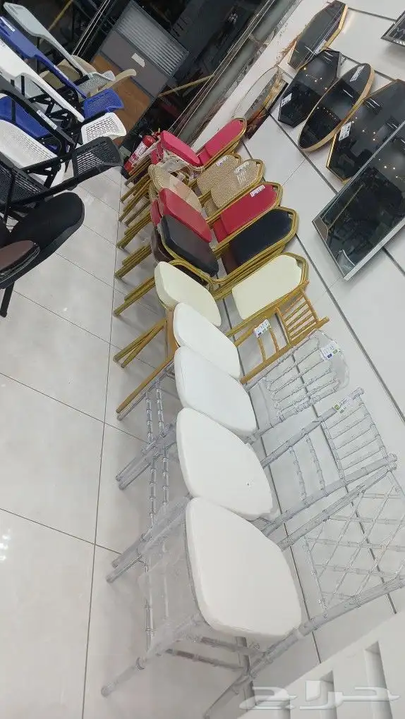 طولات طعام خشب رخام 3