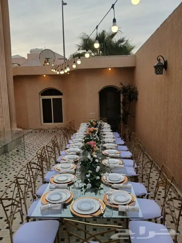 تأجير كراسي وطاولات الرياض تأجير سرفس 4