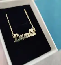 تصميم أسماء مطلي ذهب عيار 21 بسعر 99 ريال 9