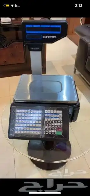 ميزان الكتروني باركود مع ضمان عامين 2