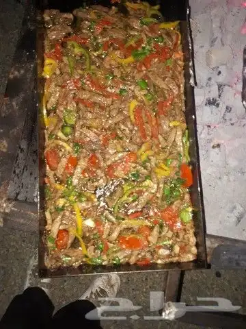 مطعم الخير يقدم خروف سيخ على الجمر 1 خروف مشوي   2   دجاج مش 2