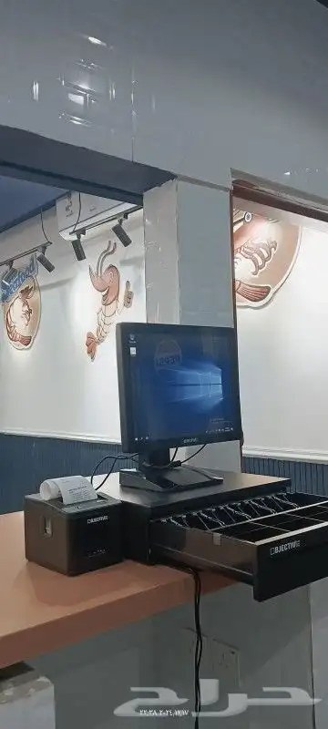 كاشير حلاق كاشير مطعم كاشير مغسلة برنامج محاسبي جهاز كاشير 0